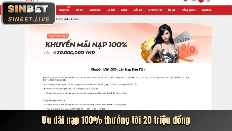 Khuyến mãi nạp tiền hàng ngày win 6789